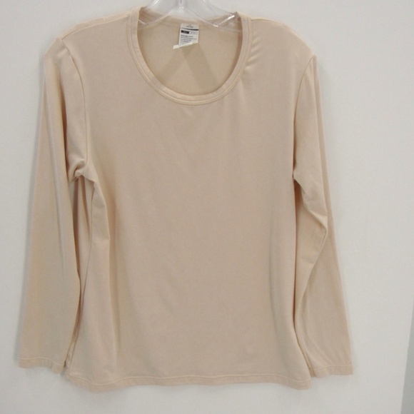 Lapasa Cream Round Neck Face Layer L - Picture 1 of 11